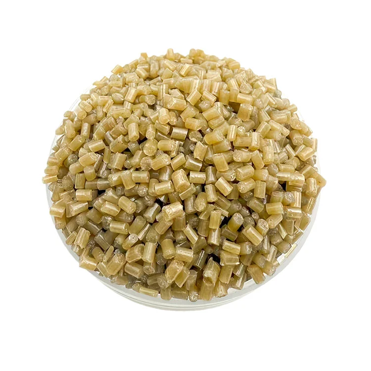 Material de resina PS marrón regenerada