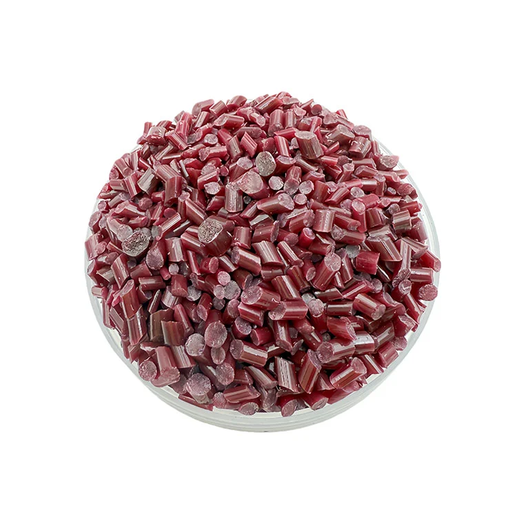Material de resina PS roja regenerada
